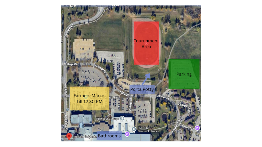 Red Deer Polytechnic Map